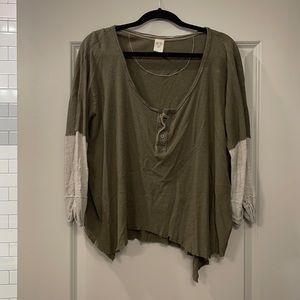 Free People Size XS Henley